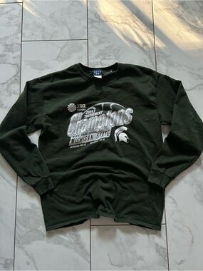 Y2k Michigan State Basketball 2014 Tournament Champions Longsleeve Shirt